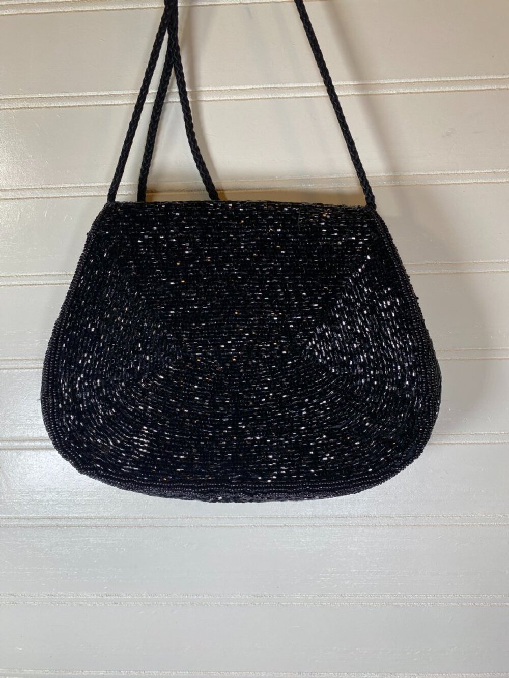 Beautiful Sequined Evening Clutch Purse with Magnetic Closure,